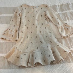 Janie and Jack feather dress